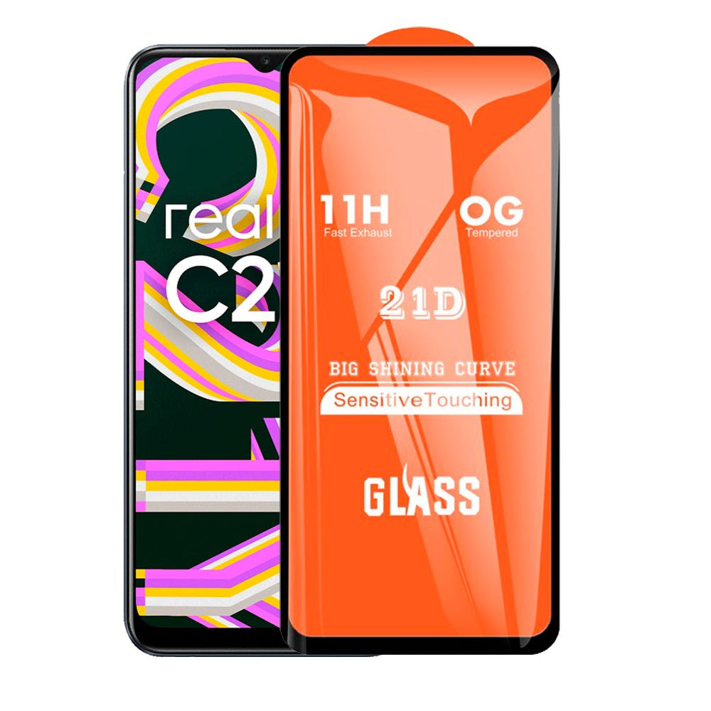 Mica para Realme 8 Pro Protector de pantalla 21D Antishock