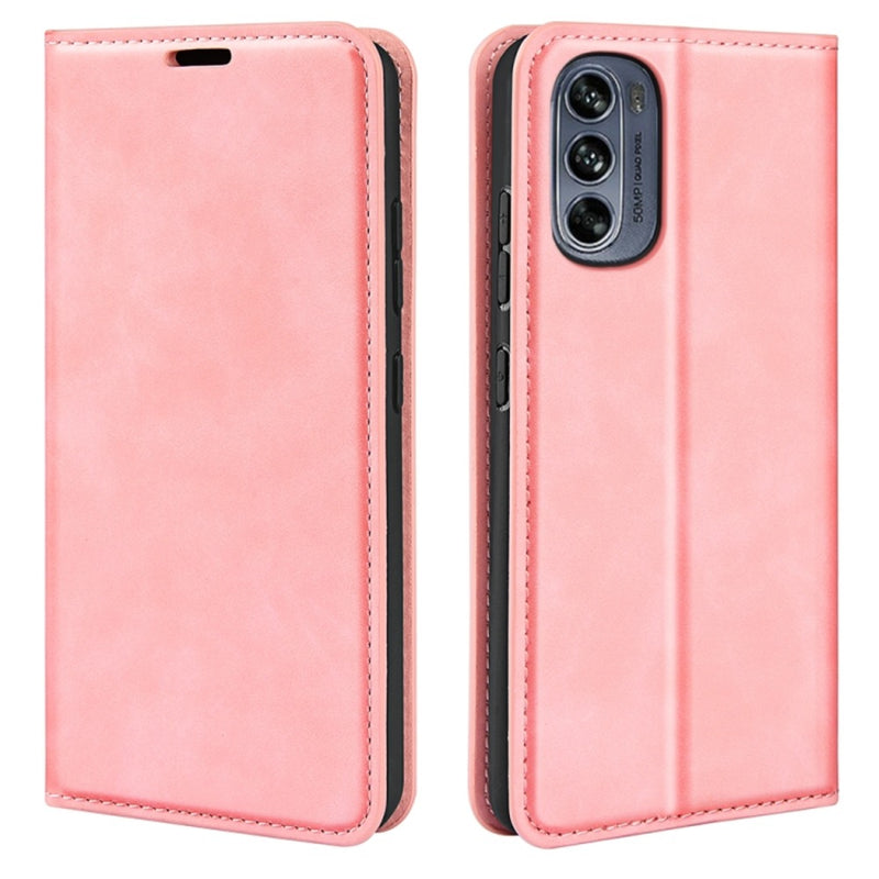 Funda Case for Motorola Moto G62 Flip Cover Rosa Antishock