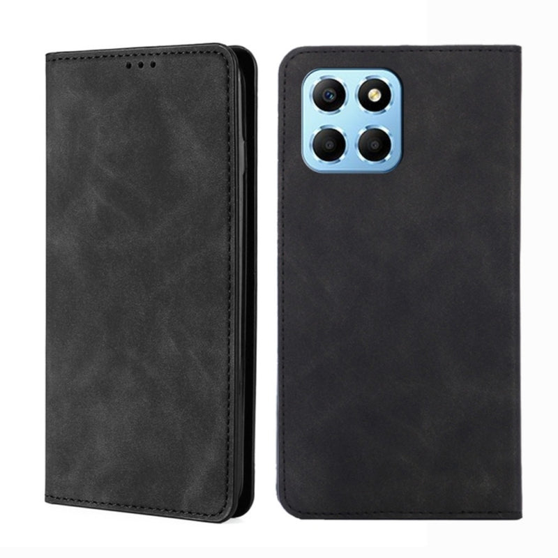 Funda Case para Honor X6 Flip Cover Negro Antigolpe