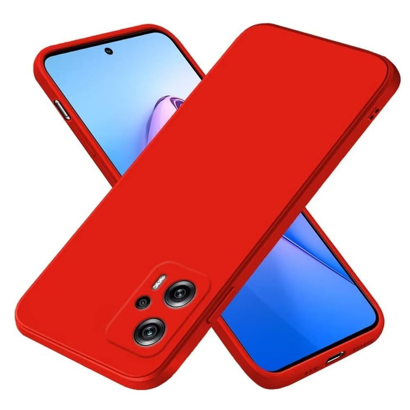 Funda Case de Xiaomi Poco X4 GT Soft Feeling Antishock Rojo