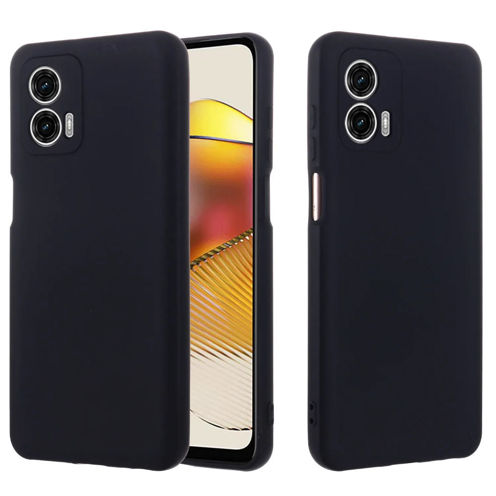 Funda para Motorola Moto G53 Soft Feeling Antishock Negro