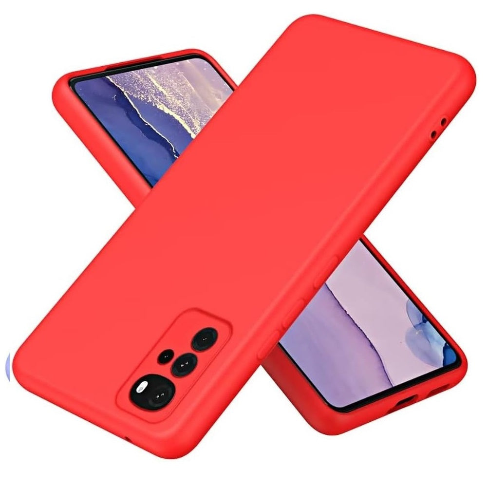 Funda Case para Motorola G22 Soft Feeling Antishock Rojo