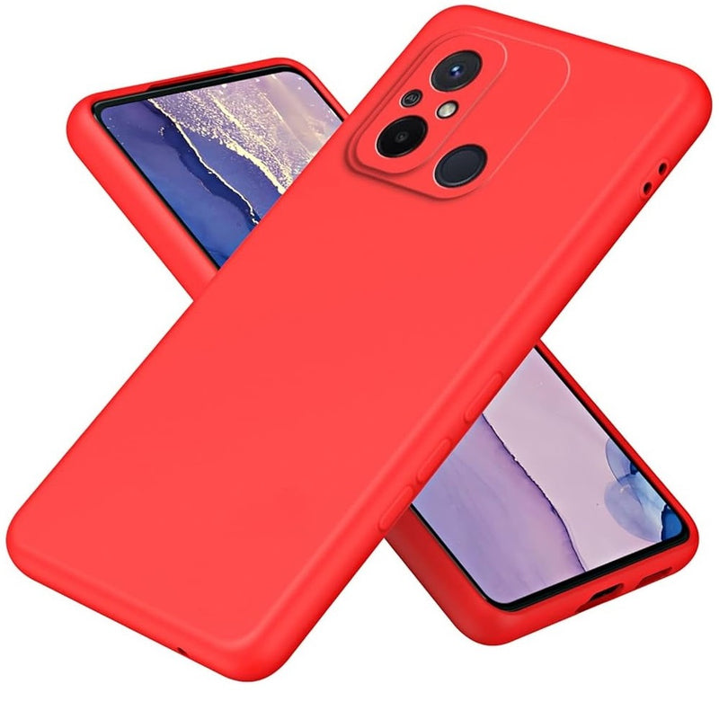 Funda Case de Xiaomi Redmi 12 C Soft Feeling Antishock Rojo