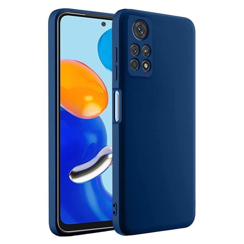 Funda para Xiaomi Redmi Note 11 Soft Feeling Antishock Azul