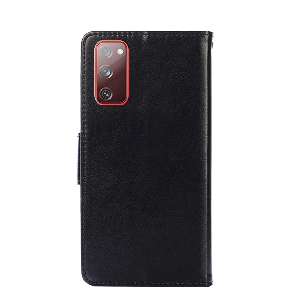 Funda Case para Samsung S20 FE Flip Cover Negro Antishock