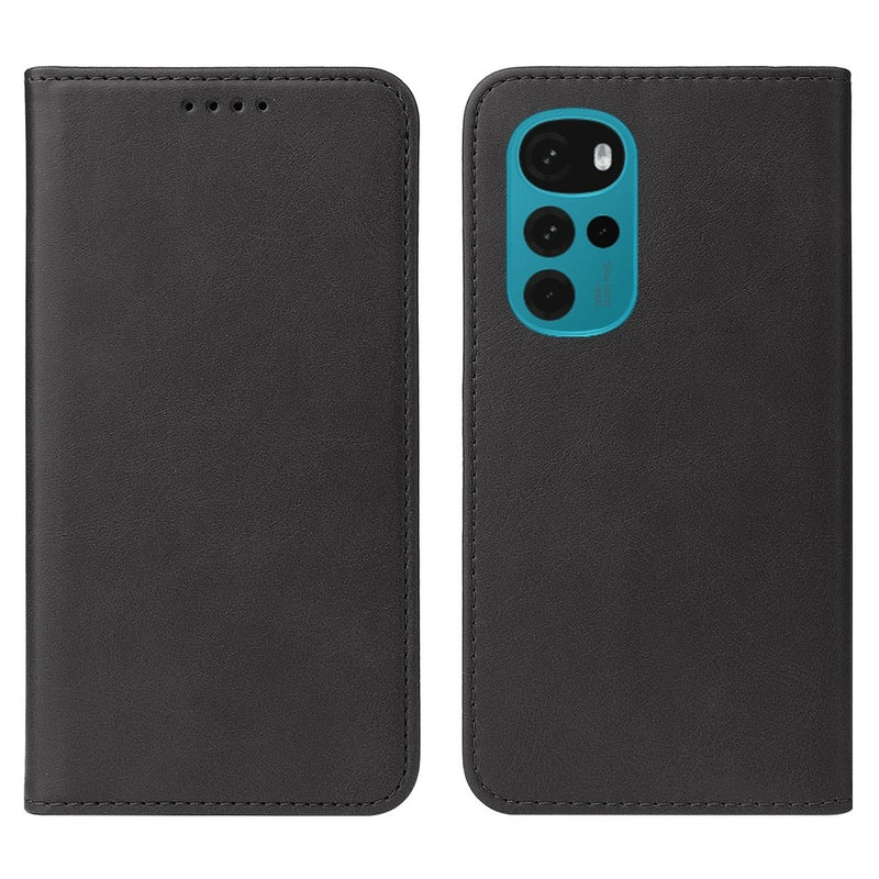 Funda para Motorola Moto G22 Flip Cover Negro Antishock