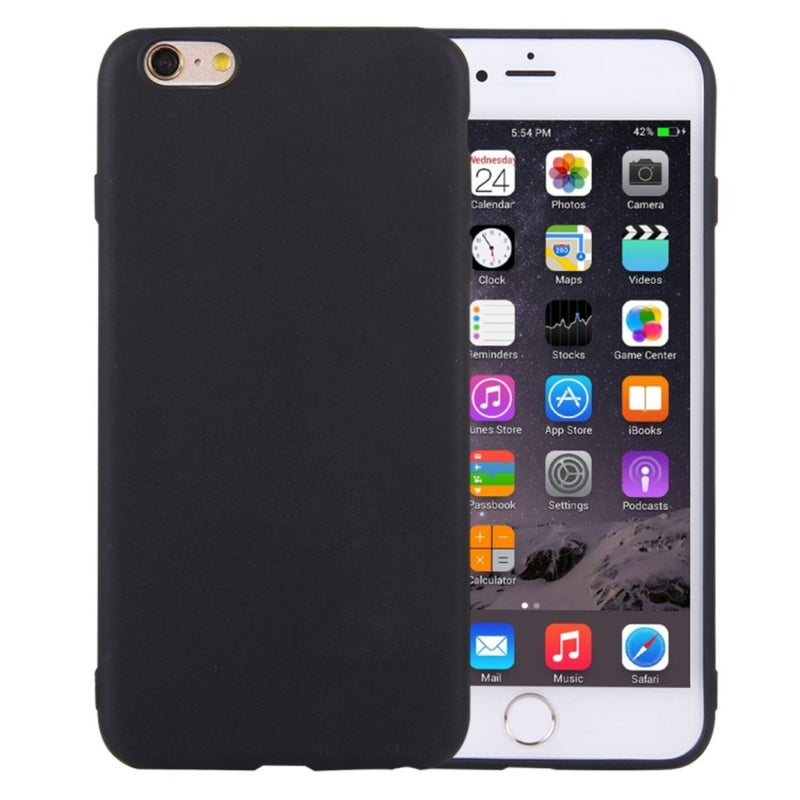 Funda para iPhone 6 Soft Feeling Antishock Negro Resistente