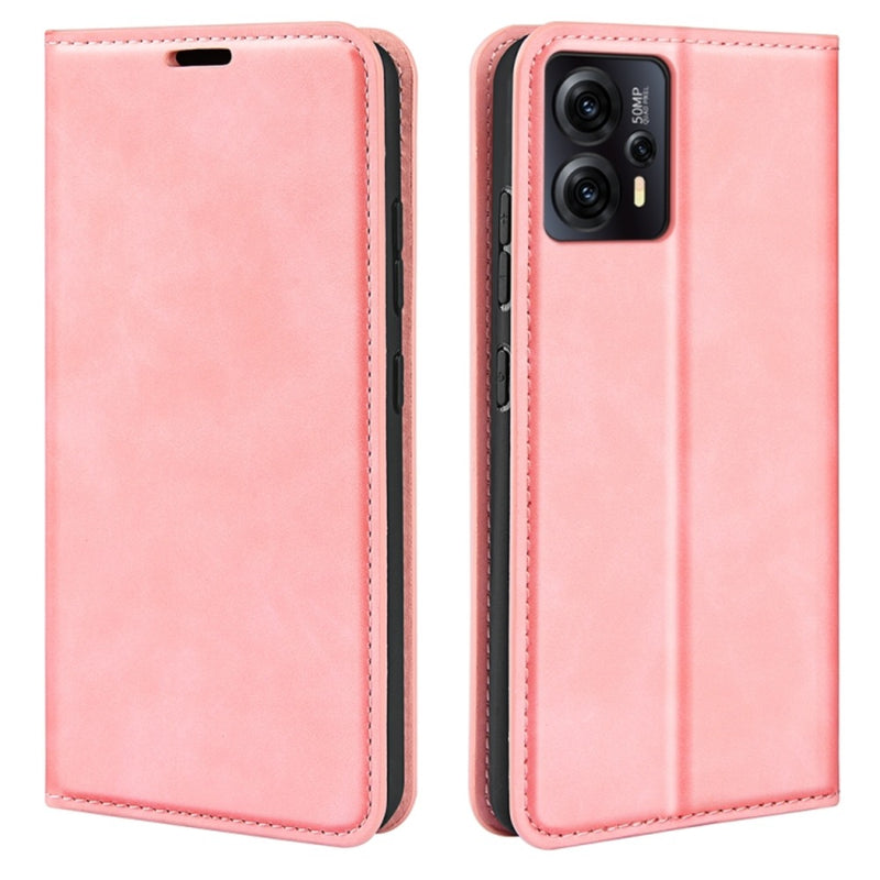 Funda Case for Motorola Moto G13 Flip Cover Rosa Antishock