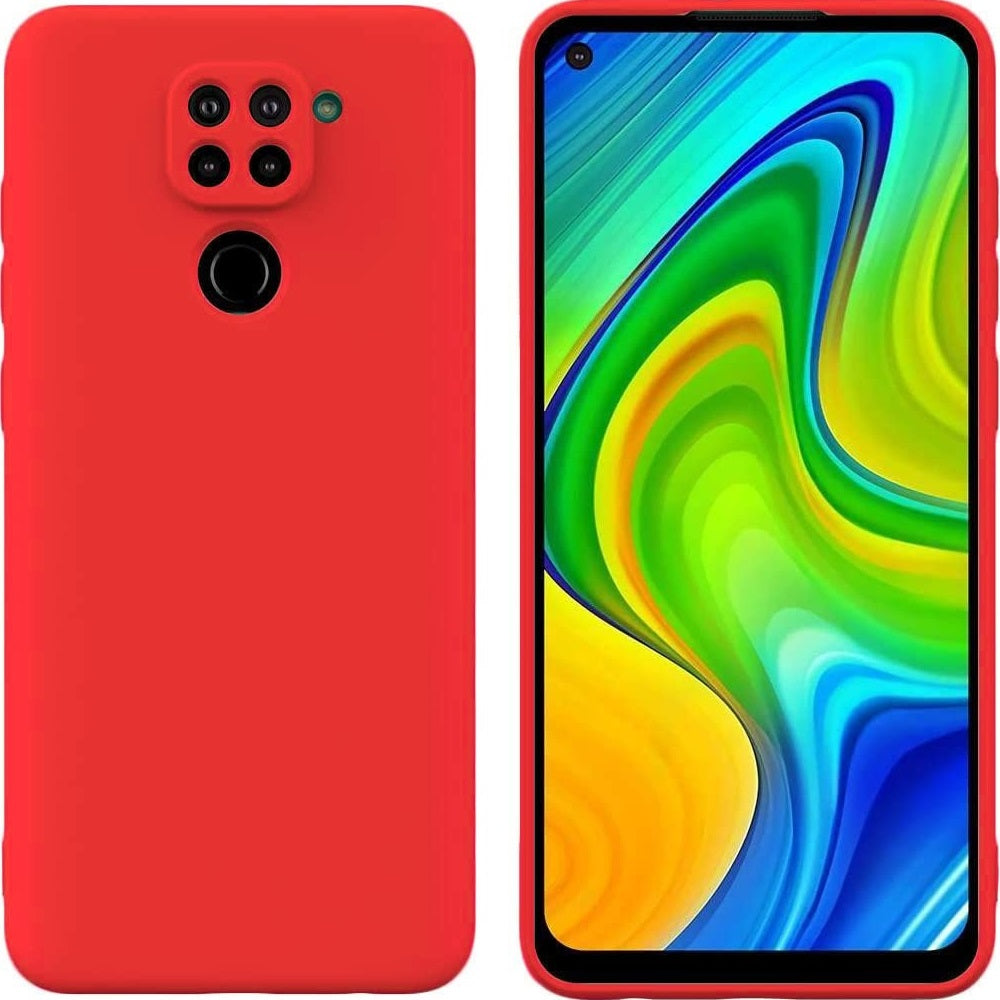 Funda Case para Xiaomi Note 9 Soft Feeling Antishock Rojo