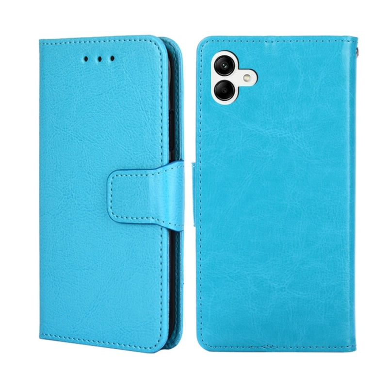 Funda Case para Samsung A04 Flip Cover Celeste Antishock