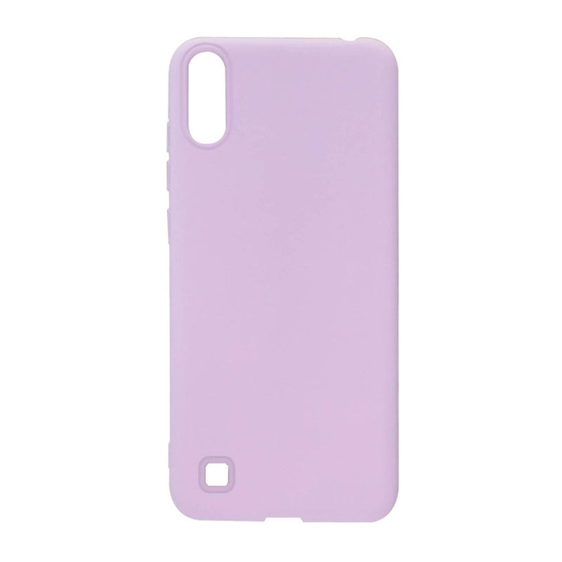 Funda de Samsung A10 Soft Feeling Antishock Lila Resistente