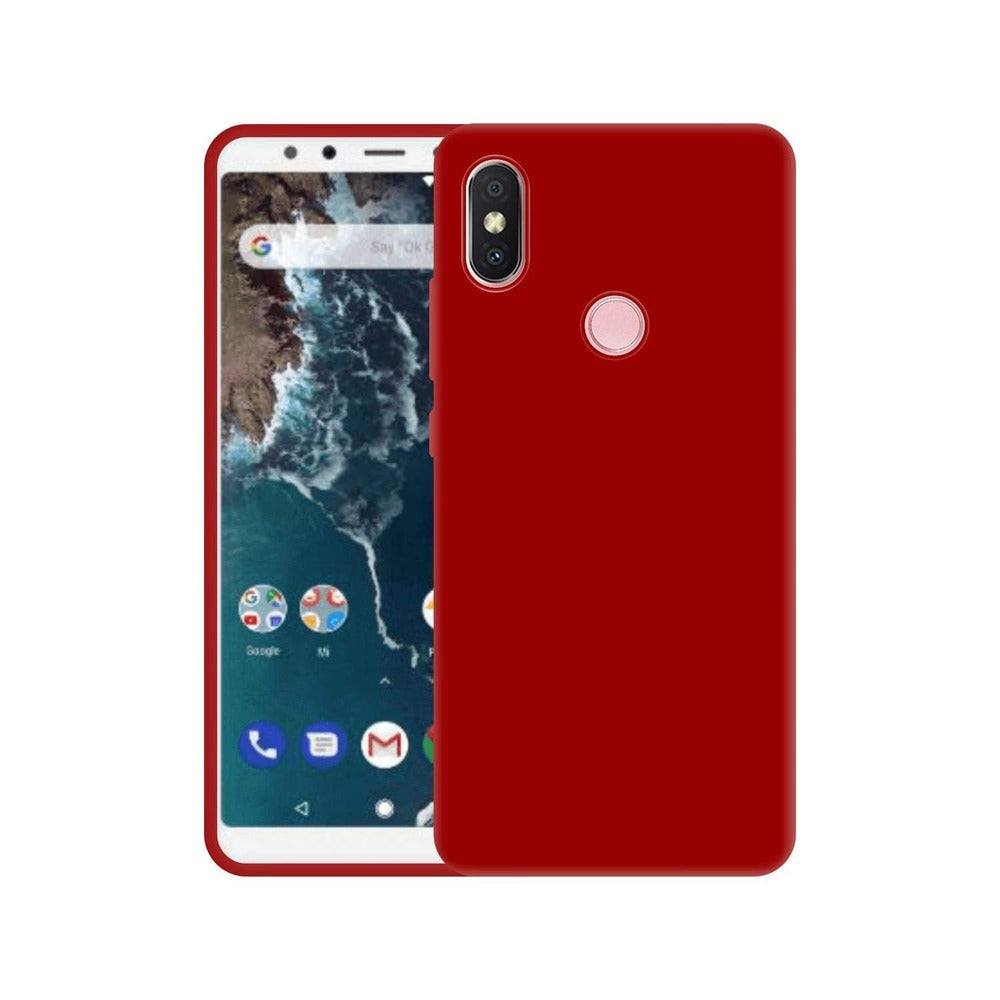 Funda para Xiaomi Note 11s 4G Soft Feeling Antishock Rojo