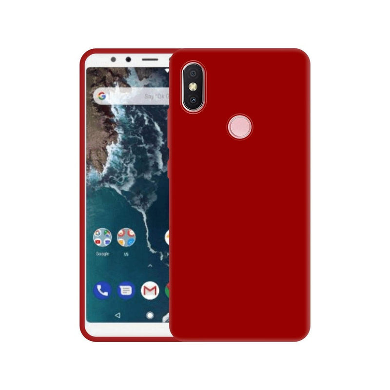 Funda Case de Xiaomi Note 9 Pro Soft Feeling Antishock Rojo