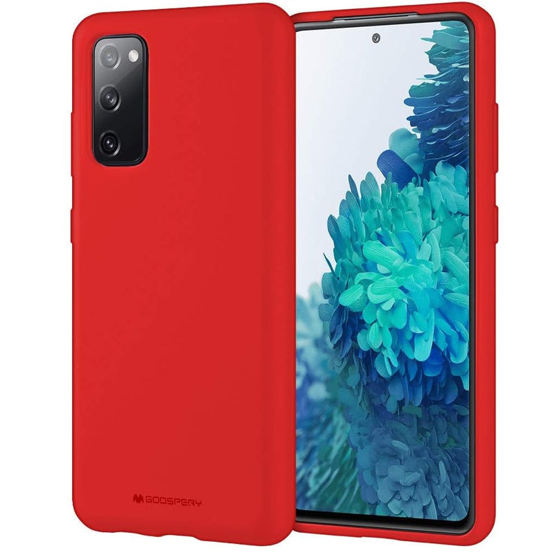 Funda Case de Samsung S20 FE 5G Soft Feeling Antishock Rojo