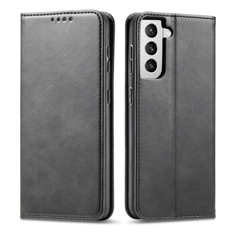 Funda Case para Samsung S21 Plus Flip Cover Negro Antishock